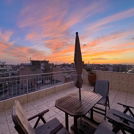 Horizon /Downtown Penthouse W/ Massive Terrace Apartment Thessaloniki Exterior photo